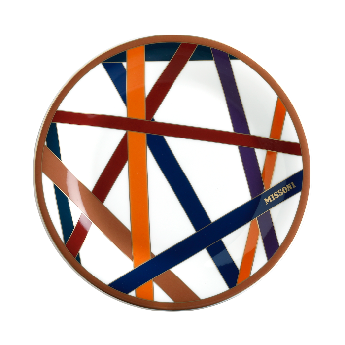 MISSONI - PANE/BREAD or BUTTER PLATES - Ø 15.5 cm - SET 6 PCS